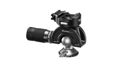 Image of Leofoto MH-40LRC Lever-Release Hybrid Clamp Panning Dynamic Head /w Handlebar Control, Arca/Picatinny, Black, MH-40LRC