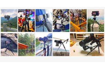 Image of Leofoto MT-03/LH-25 Mini Tripod w/ Mini Ball Head Kit and Bag, Black, MT-03+LH-25