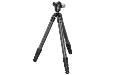 Image of Leofoto SA-364CX/MG-40X Outdoors Tripod w/ Rapid Lock Ballhead, Black, SA-364CX+MG-40X