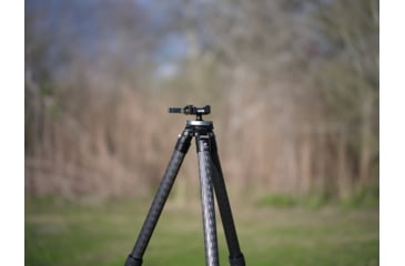 Image of Leofoto ST-364CX Outdoors Tripod w/ Integrated Lever-Control Ballhead&amp;Lever-Release Clamp, Black, ST-364CX
