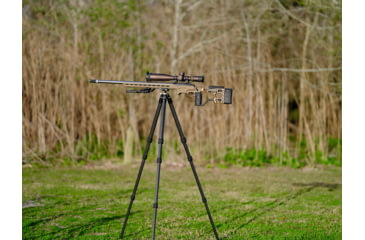 Image of Leofoto ST-364CX Outdoors Tripod w/ Integrated Lever-Control Ballhead&amp;Lever-Release Clamp, Black, ST-364CX