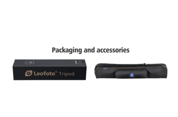 Image of Leofoto ST-364CX Outdoors Tripod w/ Integrated Lever-Control Ballhead&amp;Lever-Release Clamp, Black, ST-364CX