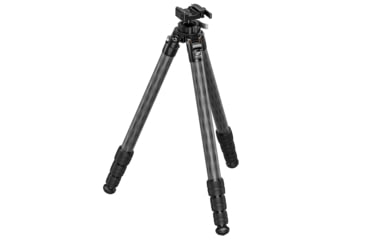 Image of Leofoto ST-364CX Outdoors Tripod w/ Integrated Lever-Control Ballhead&amp;Lever-Release Clamp, Black, ST-364CX