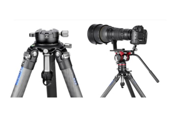 Image of Leofoto YB-75LK Leveling Base w/ Handle for 75mm Bowl , Arca, Black, YB-75LK