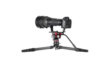 Image of Leofoto YB-75LK Leveling Base w/ Handle for 75mm Bowl , Arca, Black, YB-75LK