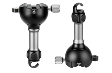 Image of Leofoto YB-75LK Leveling Base w/ Handle for 75mm Bowl , Arca, Black, YB-75LK