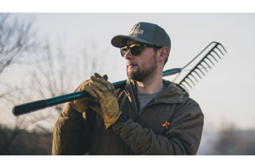 Image of Leupold Bridger Sunglasses, Matte Tortoise Frame, Bronze Mirror Lens, 182673