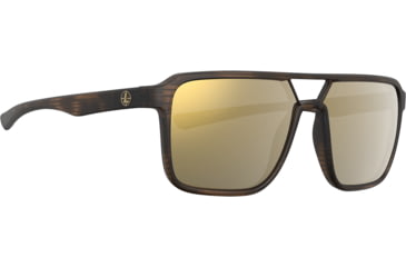 Image of Leupold Bridger Sunglasses, Matte Tortoise Frame, Bronze Mirror Lens, 182673