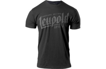 Image of Leupold Electric Premium Tee - Mens, Black, M, 179124