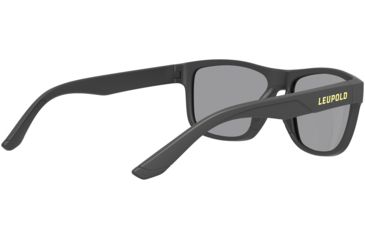 Image of Leupold Katmai Sunglasses, Matte Black Frame, Square Emerald Mirror Lens, Polarized, Narrow-Regular, 179099