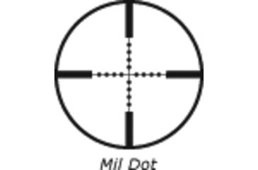Image of Leupold Mark 4 Mil Dot reticle