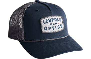 Image of Leupold Optics USA Trucker Hat, One Size, Navy, 186774