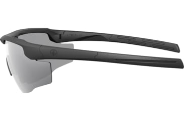 Image of Leupold Sentinel Shooting Glasses, Matte Black Frame, Shadow Gray Flash Lens, 182669
