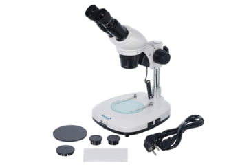 Image of Levenhuk 20-40x 4ST Binocular Microscope, White, Middle, 76055