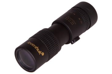 Image of Levenhuk Atom 10-30x30 Monocular, Black, Small, 74096