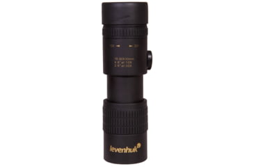 Image of Levenhuk Atom 10-30x30 Monocular, Black, Small, 74096