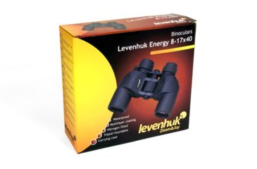 Image of Levenhuk Energy Binoculars, Black, Medium 49151