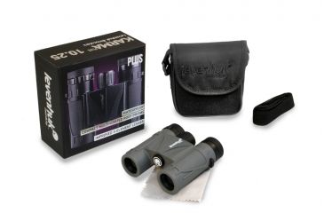 Image of Levenhuk Karma PLUS 10x25 Binoculars, Gray 67706