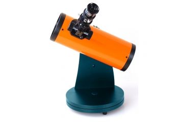Image of Levenhuk LabZZ D1 Telescope, Orange/Blue, Large 70787