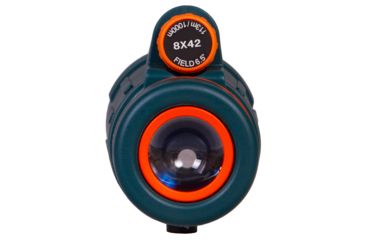 Image of Levenhuk LabZZ MC4 Monocular, Green/Orange, Small, 74097