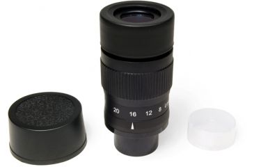 Image of Levenhuk Ra 1.25 in. Zoom Eyepiece, Black, Small 45121