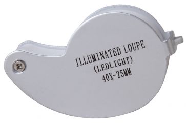 Image of Levenhuk Zeno Gem M5 Magnifier, Silver/White, Small 70436