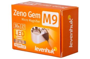 Image of Levenhuk Zeno Gem M9 Magnifier, Silver, Small 70438