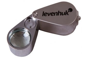 Image of Levenhuk Zeno Gem M9 Magnifier, Silver, Small 70438