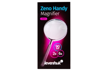Image of Levenhuk Zeno Handy ZH25 Magnifier, Silver, Small, 74056
