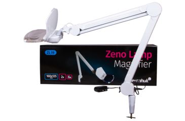 Image of Levenhuk Zeno Lamp ZL19 LED Magnifier, White, Small, 74087