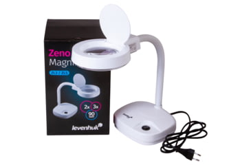 Image of Levenhuk Zeno Lamp ZL3 LUM Magnifier, White, Small, 74078