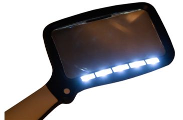 Image of Levenhuk Zeno Read ZR16 Magnifier, Black/White, Small, 74100