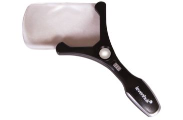 Image of Levenhuk Zeno Read ZR20 Magnifier, Black, Small, 74102