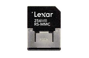 Image of Lexar RMMC256-231 256MB Reduced Size Multimedia Card - RMMC256231