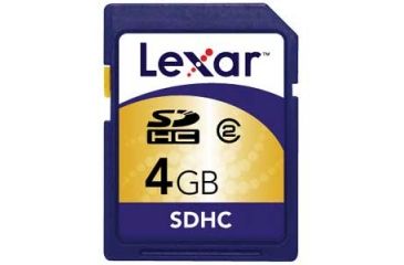 Image of Lexar Media SDHC 4GB Secure Digital High Capacity Card