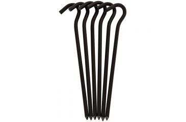 Image of Liberty Mountain Alum Hooked Tent Peg 7'' 6pk 2718  ASSORTED