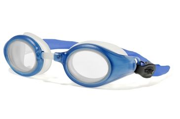 Image of Liberty Sport Suns SHARK KIDSProtective Eyewear Blue Frame,Clear Lens, Unisex KSHARKBLUE406