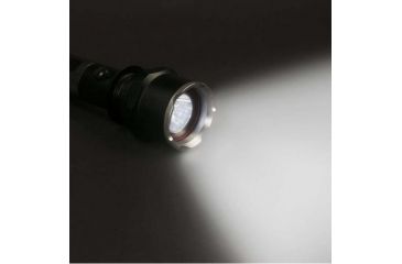 Image of Life Gear Pro Series 400 Tactical Flashlight w/ Red Night Vision &amp; Strobe - 400 Lumens, black LG21-60546-BLA