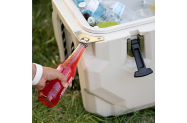 Image of Lifetime Products 48 Quart High Performance Cooler, Pumice/Green, 91074