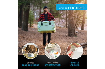 Image of Lifetime Products Glacier, 65 Quart, Hard Cooler