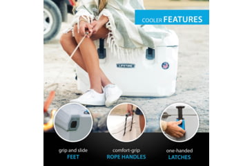 Image of Lifetime Products Glacier, 65 Quart, Hard Cooler