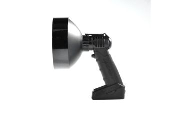 Image of Lightforce Performance Lighting ENFORCER HALOGEN 140mm 75w Handheld light alligator - cig plug connection, Black EF140CC