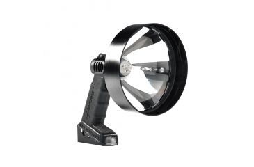 Image of Lightforce Performance Lighting ENFORCER HALOGEN 170mm 100w Handheld Light, cig. plug connection, Black, EF170CC-GJQC