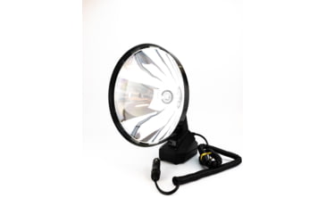 Image of Lightforce Performance Lighting HID Hand Held Xenon 240mm Blitz Spotlight, Coil Cord and Cig Plug, 12V 70W 6400 Lumens CBSLBHID70