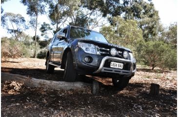 Image of Lightforce Performance Lighting LED 180mm Round LED driving light 70W 5000K combo, Black CBLED180C