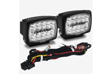 Image of Lightforce Performance Lighting Striker LED Driving Lights pair inc. harness, DLSTRIKERLEDPK