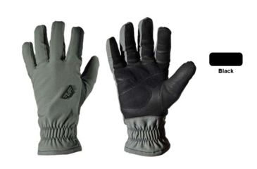 Image of Line of Fire Double Down Unisex Glove, Black, Touch Screen, X-Large TS-DBD-BLK-XL
