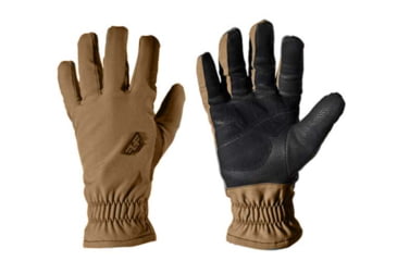 Image of Line of Fire Double Down Unisex Glove, Coyote, Touch Screen, Medium TS-DBD-CYT-MD