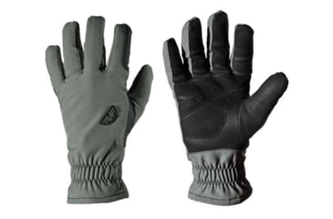 Image of Line of Fire Double Down Unisex Glove, Black, Touch Screen, Small TS-DBD-BLK-SM
