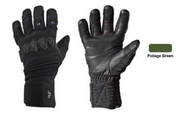 Image of Line of Fire Ice Box Touch Screen Unisex Glove, Black, Medium TS-ICE-BLK-MD